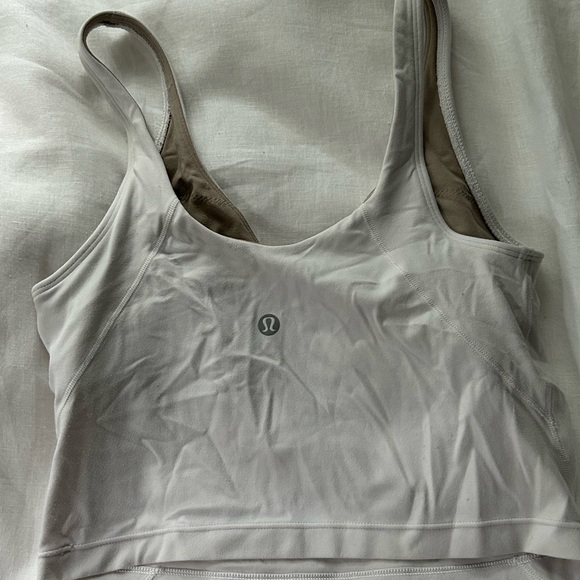 White lululemon align tank - Picture 2 of 5